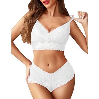 Avidlove Matching Bra and Panty Sets Exotic Lingerie Set Lace Bra and Panty Sets