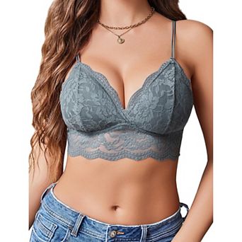 Avidlove Women Lace Bralette V Neck Tank Top Spaghetti Strap Tube Slim Camisole Lingerie