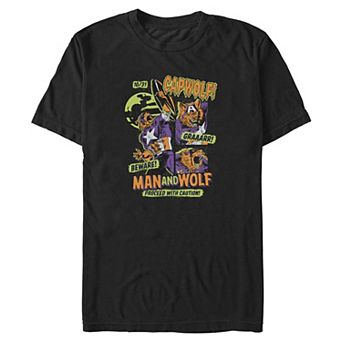 Big & Tall Marvel Beware Capwolf Graphic Tee