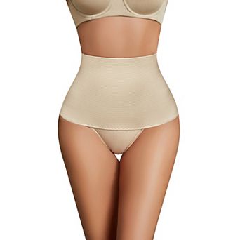 Avidlove Tummy Control for Women Shapewear Underwear Thong Belly Control Panty Mid Waist Shaping