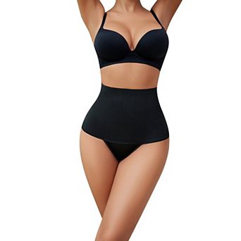 Avidlove Tummy Control for Women Shapewear Underwear Thong Belly Control Panty Mid Waist Shaping