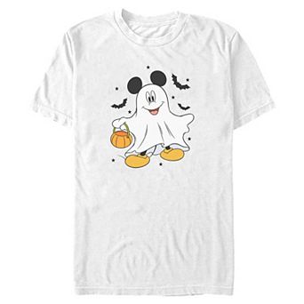 Big & Tall Disney's Mickey Mouse Ghost Costume Graphic Tee