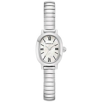 Caravelle Designed by Bulova Women's Stainless Steel Expansion Band Watch - 43L230