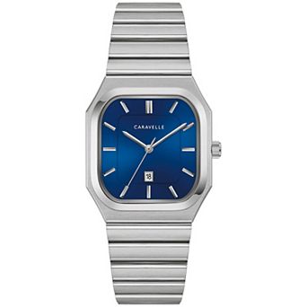 Caravelle Designed by Bulova Men's Stainless Steel Bracelet Watch - 43B176