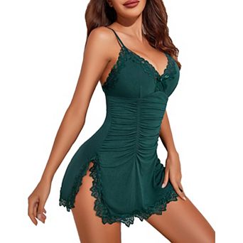 Avidlove Women Lingerie Babydoll Lingerie Set Bridal Wedding Night Chemise Nightgowns for Women