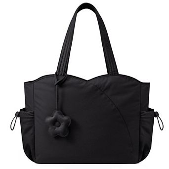 Women Puffer Tote Bag Zipper Laptop Work Travel Handbag Teacher Nurse Gift