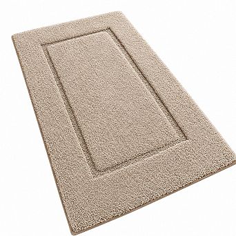 Washable Non Slip Absorbent Quick Dry Plush Bathroom Rug Bath Mat