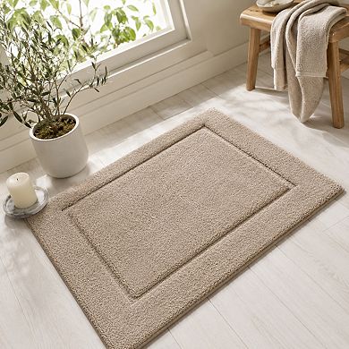 Washable Non Slip Absorbent Quick Dry Plush Bathroom Rug Bath Mat