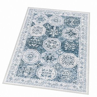 Washable Non Slip Soft Absorbent Distressed Quick Dry Bathroom Runner Rug