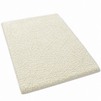 Ultra Thick Soft Microfiber Bath Mat Non Slip Absorbent Machine Washable
