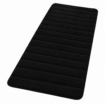 Thick Soft Absorbent Microfiber Non Slip Washable Bathroom Runner Rug