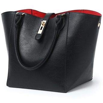 Large Work Tote Bag For Women Bucket Handbags Travel Shoulder Purse Laptop Bag