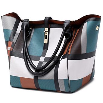 Large Work Tote Bag For Women Bucket Handbags Travel Shoulder Purse Laptop Bag