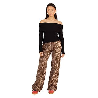 Brave Soul Womens/Ladies Ribbed Bardot Jumper