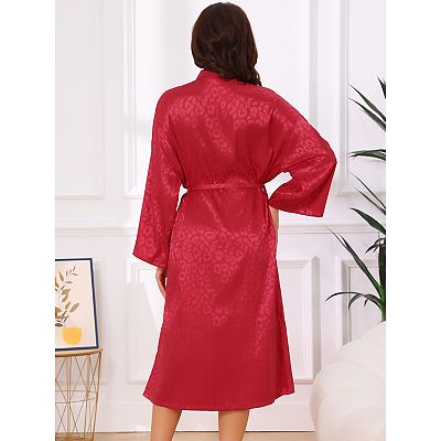 dressing gown short womens Sexy Silk Satin Night Kimono Robe Short Bathrobe Perfect Wedding Bridesmaid  Bride Robes Solid Dressing Gown For Women