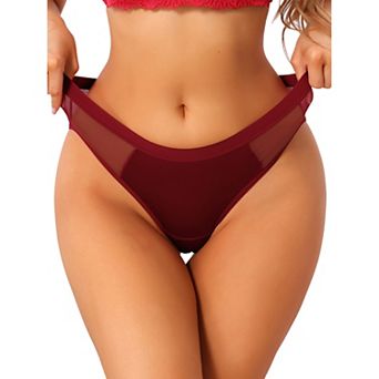 Women's Low Rise Panties Leakproof Protective Underwear Briefs