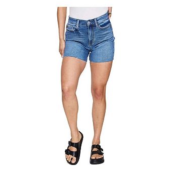 Full Size High Waist Slim Denim Shorts