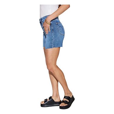 Full Size High Waist Slim Denim Shorts