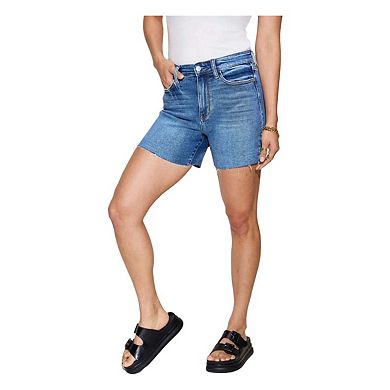 Full Size High Waist Slim Denim Shorts