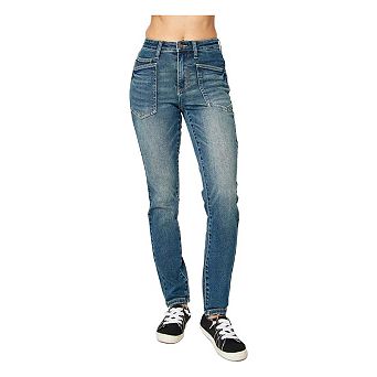 Full Size High Waist Skinny Jeans