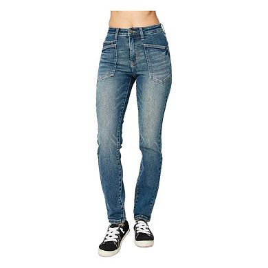 Full Size High Waist Skinny Jeans