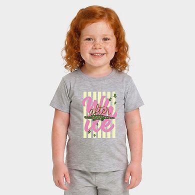 After A While Crocodile - Toddler Crew Shorts Set