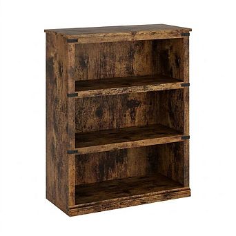 Book Shelf, Farmhouse Book Case, Shelf with Storage, Wooden Bookshelves for Living Room
