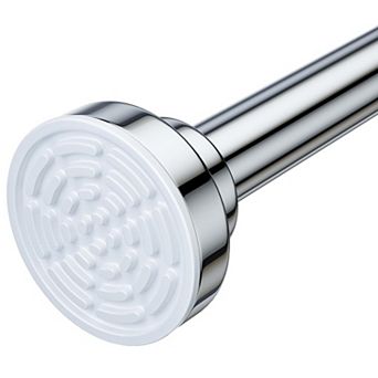 Shower Curtain Rod 32-92 Inch Adjustable, Spring Tension Stainless Steel Curtain Rod for Bathroom