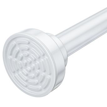 Shower Curtain Rod 32-92 Inch Adjustable, Spring Tension Stainless Steel Curtain Rod for Bathroom