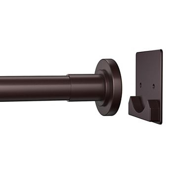 Shower Curtain Rod 32-80 in Stainless Steel Adjustable Spring Tension Rods