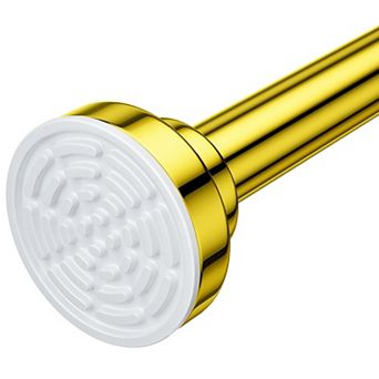 Shower Curtain Rod 32-104 Inch Adjustable, Spring Tension Stainless Steel Curtain Rod for Bathroom