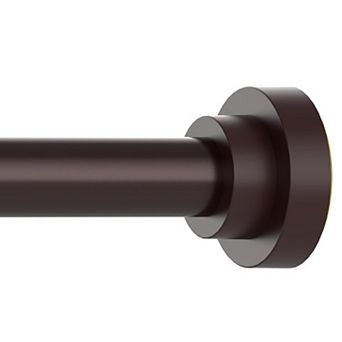 Shower Curtain Rod Adjustable 43-78 inch, Stainless Steel Spring Tension Curtain Rod