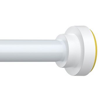 Shower Curtain Rod Adjustable 43-78 inch, Stainless Steel Spring Tension Curtain Rod