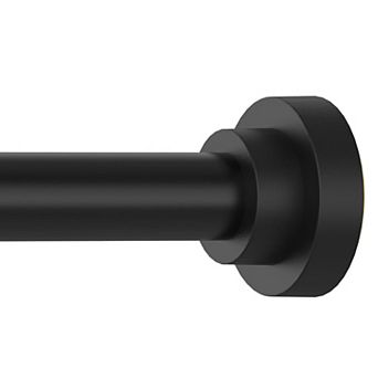 Shower Curtain Rod Adjustable 43-92 inch, Stainless Steel Spring Tension Curtain Rod