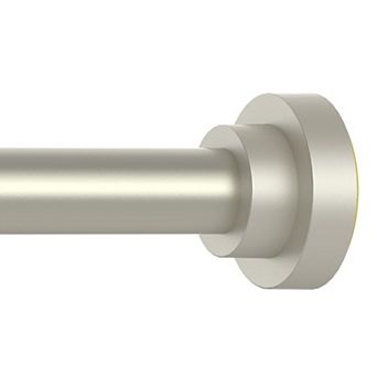 Shower Curtain Rod Adjustable 43-92 inch, Stainless Steel Spring Tension Curtain Rod
