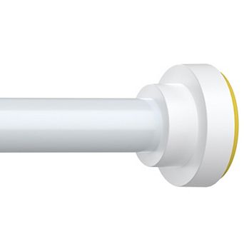 Shower Curtain Rod Adjustable 43-92 inch, Stainless Steel Spring Tension Curtain Rod