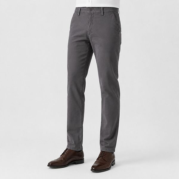 Men's Straight Leg Chino Pants - Breathable Casual Classic Fit