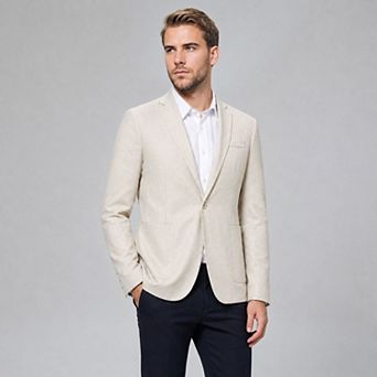Men's Classic-Fit Blazer Unstructured Lightweight Casual Sport Coat