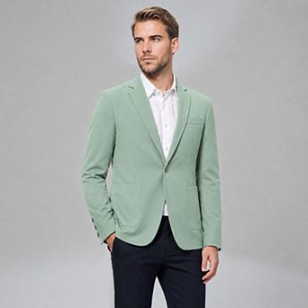 Men's Classic-Fit Blazer Unstructured Lightweight Casual Sport Coat
