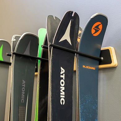 Burlington Ski Storage Rack - Holds 6 Pairs of Skis