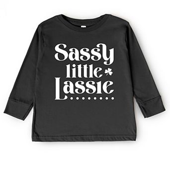 Sassy Little Lassie Classy - Toddler Long Sleeve Graphic Tee
