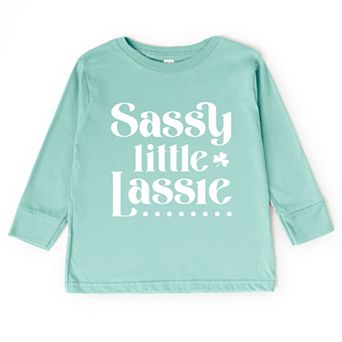 Sassy Little Lassie Classy - Toddler Long Sleeve Graphic Tee