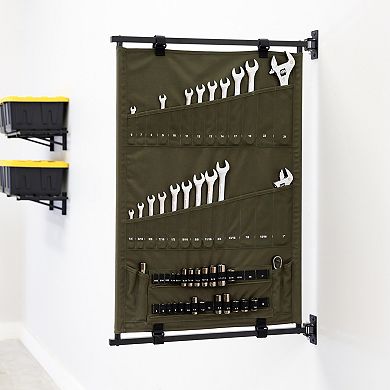 Pivot Panel Tool Organizer - High Pine Green