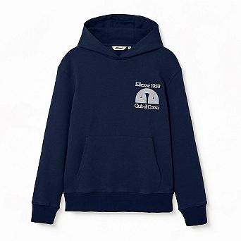 Ellesse Mens Club Di Corsa Pullover Hoodie