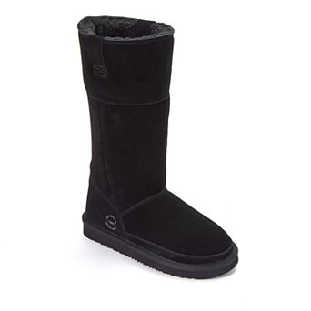 Women's Dearfoams Rayna Genuine Suede Knee-High Boot Shoes