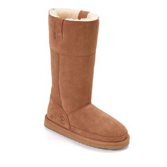 Women's Dearfoams Rayna Genuine Suede Knee-High Boot Shoes