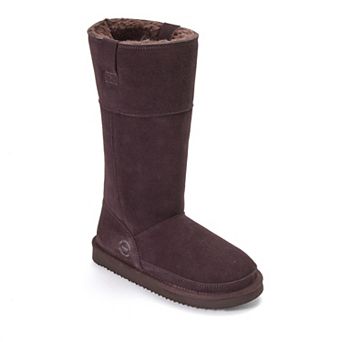 Women's Dearfoams Rayna Genuine Suede Knee-High Boot Shoes