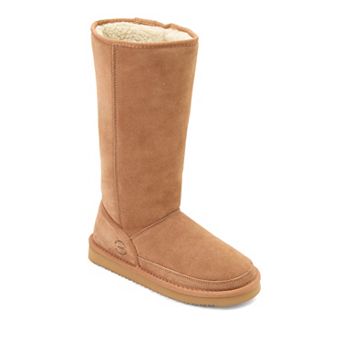 Dearfoams Galina Women's Genuine Suede Tall Boots
