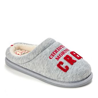 Dearfoams Christmas Morning Women's Closed-Back Slippers