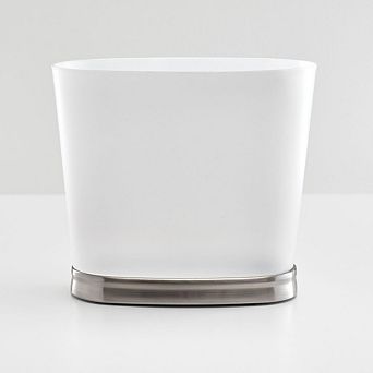 Slim Bathroom Trash Can Small Plastic Garbage Bin for Bedroom, Office, Dorm